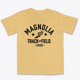 Magnolia Elementary School Track and Field Premium Heavyweight T-shirt