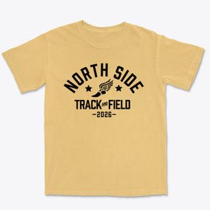 North Side Elementary School Track and Field Premium Heavyweight T-shirt