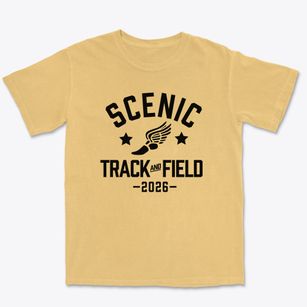 Scenic Hills Sda Christian School Track and Field Premium Heavyweight T-shirt