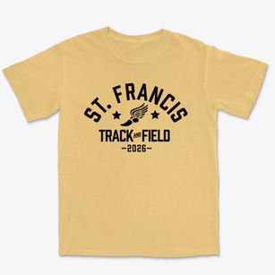 St. Francis Parish School Track and Field Premium Heavyweight T-shirt