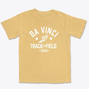 Da Vinci Academy Track and Field Premium Heavyweight T-shirt