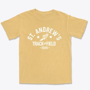 Saint Andrew's School Track and Field Premium Heavyweight T-shirt