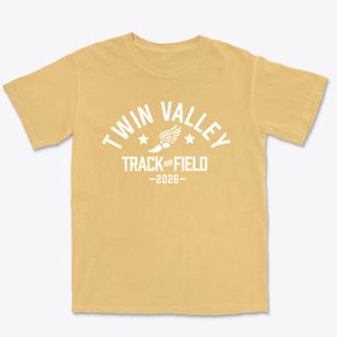 Twin Valley School Track and Field Premium Heavyweight T-shirt