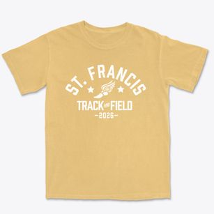 Saint Francis De Sales School Track and Field Premium Heavyweight T-shirt