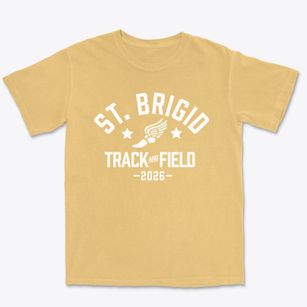 Saint Brigid School Track and Field Premium Heavyweight T-shirt