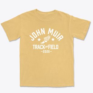John Muir Elementary School Track and Field Premium Heavyweight T-shirt