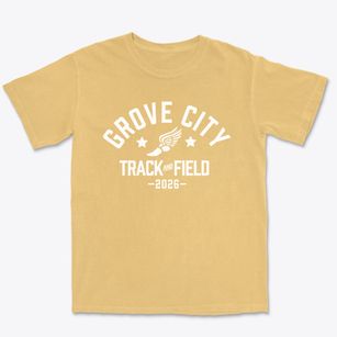 Grove City Christian School Track and Field Premium Heavyweight T-shirt