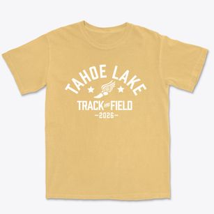 Tahoe Lake Elementary School Track and Field Premium Heavyweight T-shirt