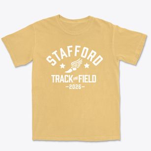Stafford Elementary School Track and Field Premium Heavyweight T-shirt