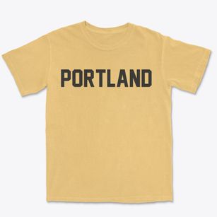 Portland New York Classic Block Premium Heavyweight T-shirt