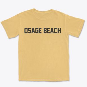 Osage Beach Missouri Classic Block Premium Heavyweight T-shirt