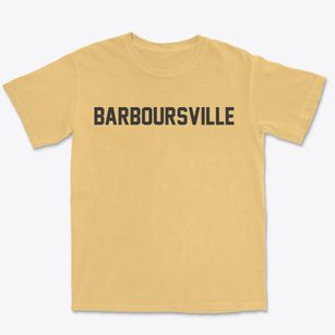 Barboursville West Virginia Classic Block Premium Heavyweight T-shirt