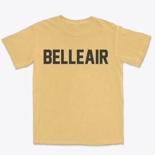 Belleair Florida Classic Block Premium Heavyweight T-shirt
