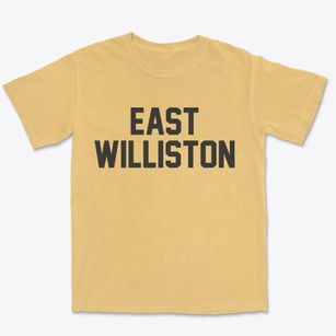 East Williston New York Classic Block Premium Heavyweight T-shirt