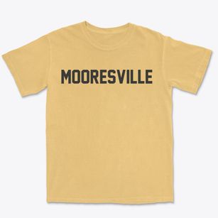 Mooresville North Carolina Classic Block Premium Heavyweight T-shirt