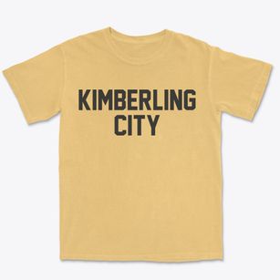 Kimberling City Missouri Classic Block Premium Heavyweight T-shirt