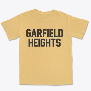 Garfield Heights Ohio Classic Block Premium Heavyweight T-shirt