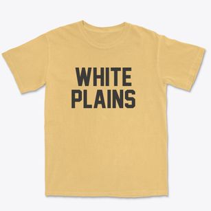 White Plains North Carolina Classic Block Premium Heavyweight T-shirt