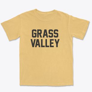 Grass Valley Nevada Classic Block Premium Heavyweight T-shirt