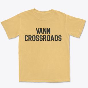 Vann Crossroads North Carolina Classic Block Premium Heavyweight T-shirt