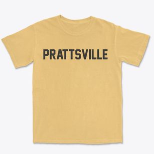 Prattsville Arkansas Classic Block Premium Heavyweight T-shirt