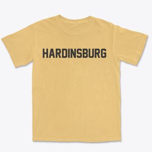 Hardinsburg Indiana Classic Block Premium Heavyweight T-shirt