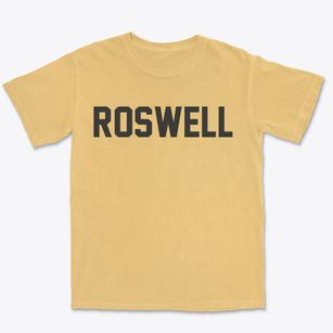 Roswell Ohio Classic Block Premium Heavyweight T-shirt