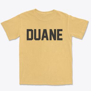 Duane New York Classic Block Premium Heavyweight T-shirt