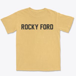 Rocky Ford Oklahoma Classic Block Premium Heavyweight T-shirt
