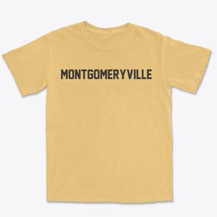 Montgomeryville Pennsylvania Classic Block Premium Heavyweight T-shirt