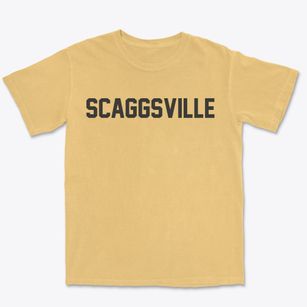 Scaggsville Maryland Classic Block Premium Heavyweight T-shirt
