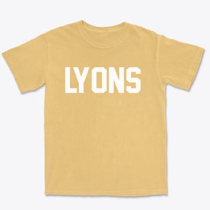 Lyons Georgia Classic Block Premium Heavyweight T-shirt