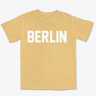 Berlin New York Classic Block Premium Heavyweight T-shirt