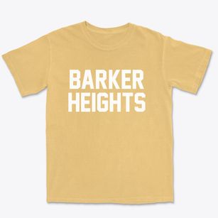 Barker Heights North Carolina Classic Block Premium Heavyweight T-shirt
