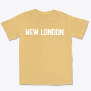 New London Connecticut Classic Block Premium Heavyweight T-shirt