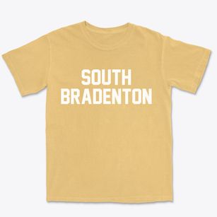 South Bradenton Florida Classic Block Premium Heavyweight T-shirt