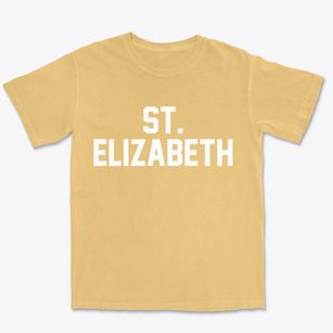 St. Elizabeth Missouri Classic Block Premium Heavyweight T-shirt