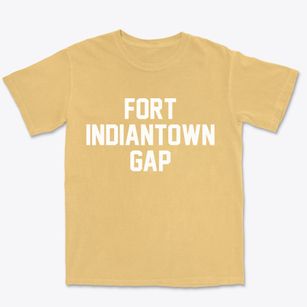 Fort Indiantown Gap Pennsylvania Classic Block Premium Heavyweight T-shirt