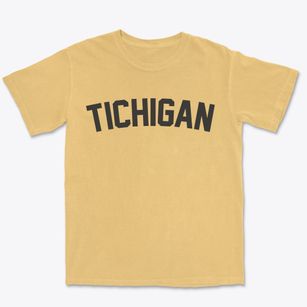 Tichigan Wisconsin Classic Curve Premium Heavyweight T-shirt