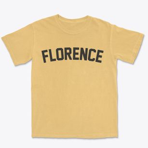 Florence Mississippi Classic Curve Premium Heavyweight T-shirt
