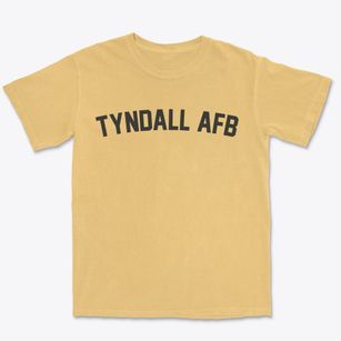 Tyndall Afb Florida Classic Curve Premium Heavyweight T-shirt