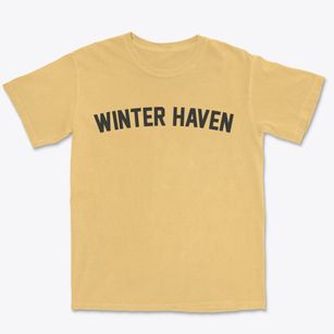 Winter Haven Florida Classic Curve Premium Heavyweight T-shirt