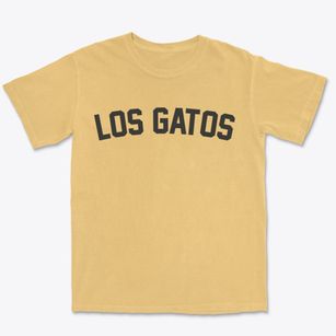 Los Gatos California Classic Curve Premium Heavyweight T-shirt