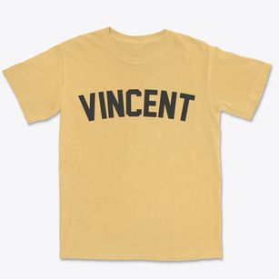 Vincent California Classic Curve Premium Heavyweight T-shirt