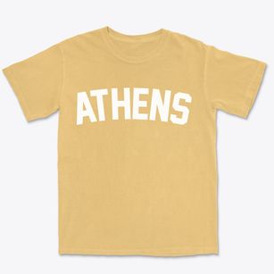 Athens New York Classic Curve Premium Heavyweight T-shirt
