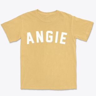 Angie Louisiana Classic Curve Premium Heavyweight T-shirt