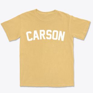 Carson California Classic Curve Premium Heavyweight T-shirt