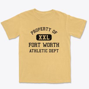 Fort Worth Texas Athletic Dept Premium Heavyweight T-shirt