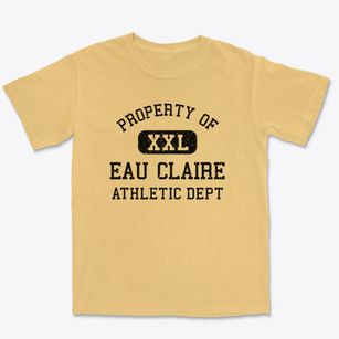 Eau Claire Pennsylvania Athletic Dept Premium Heavyweight T-shirt