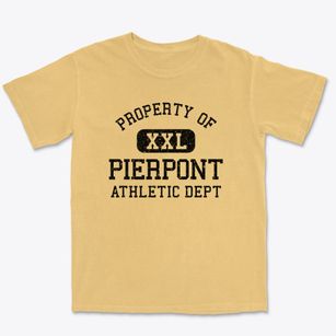 Pierpont South Dakota Athletic Dept Premium Heavyweight T-shirt